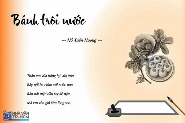 Tác phẩm Bánh trôi nước của Hồ Xuân Hương